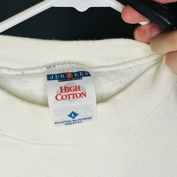 Vintage 1999 Jerzees Pope John Paul II St. Louis Crew Neck Sweatshirt Size L - Picture 4 of 7